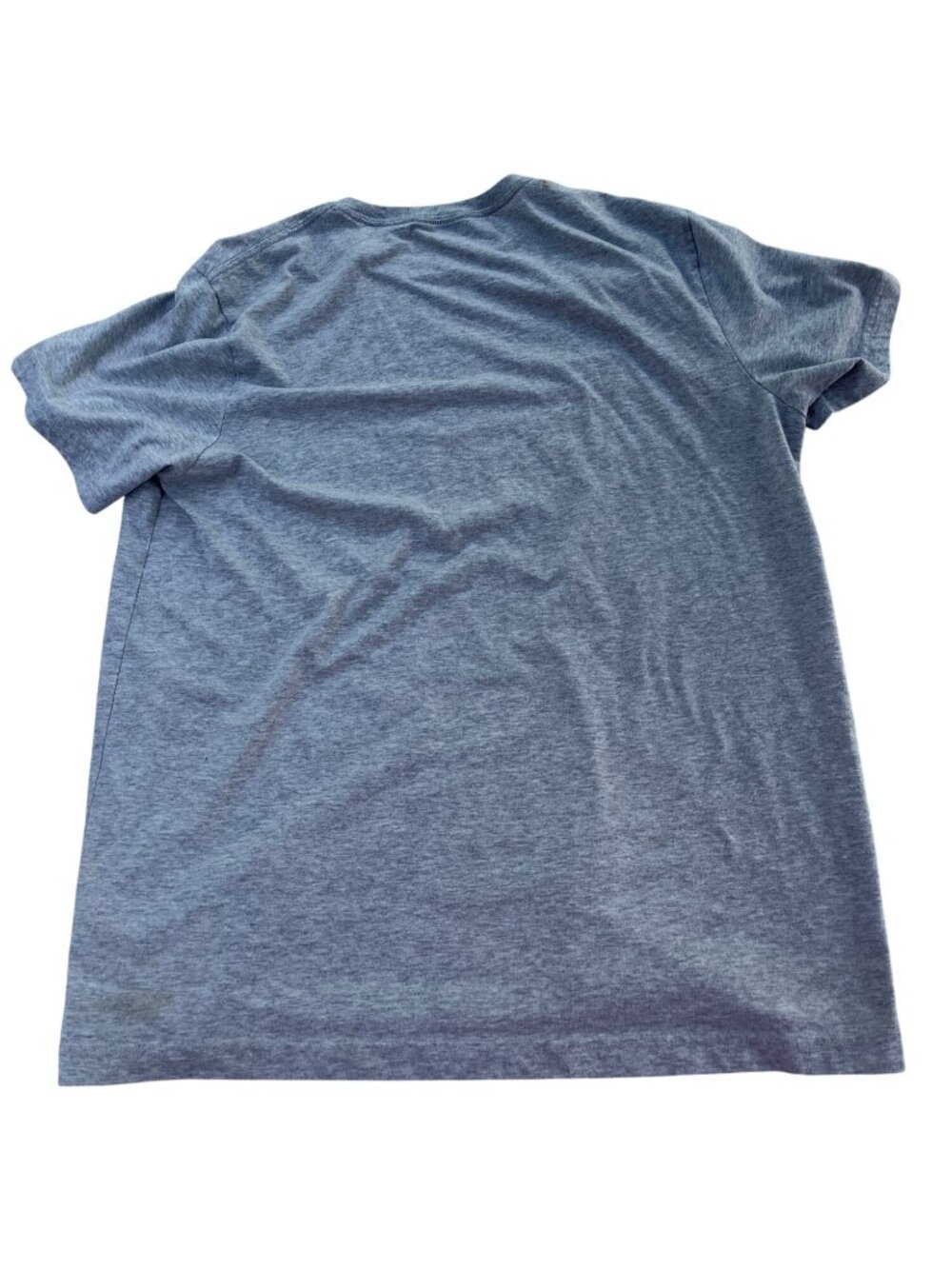 George Heather Blue Mens XL Crewneck T-Shirt Soft Cotton Blend Casual Everyday - Picture 2 of 3
